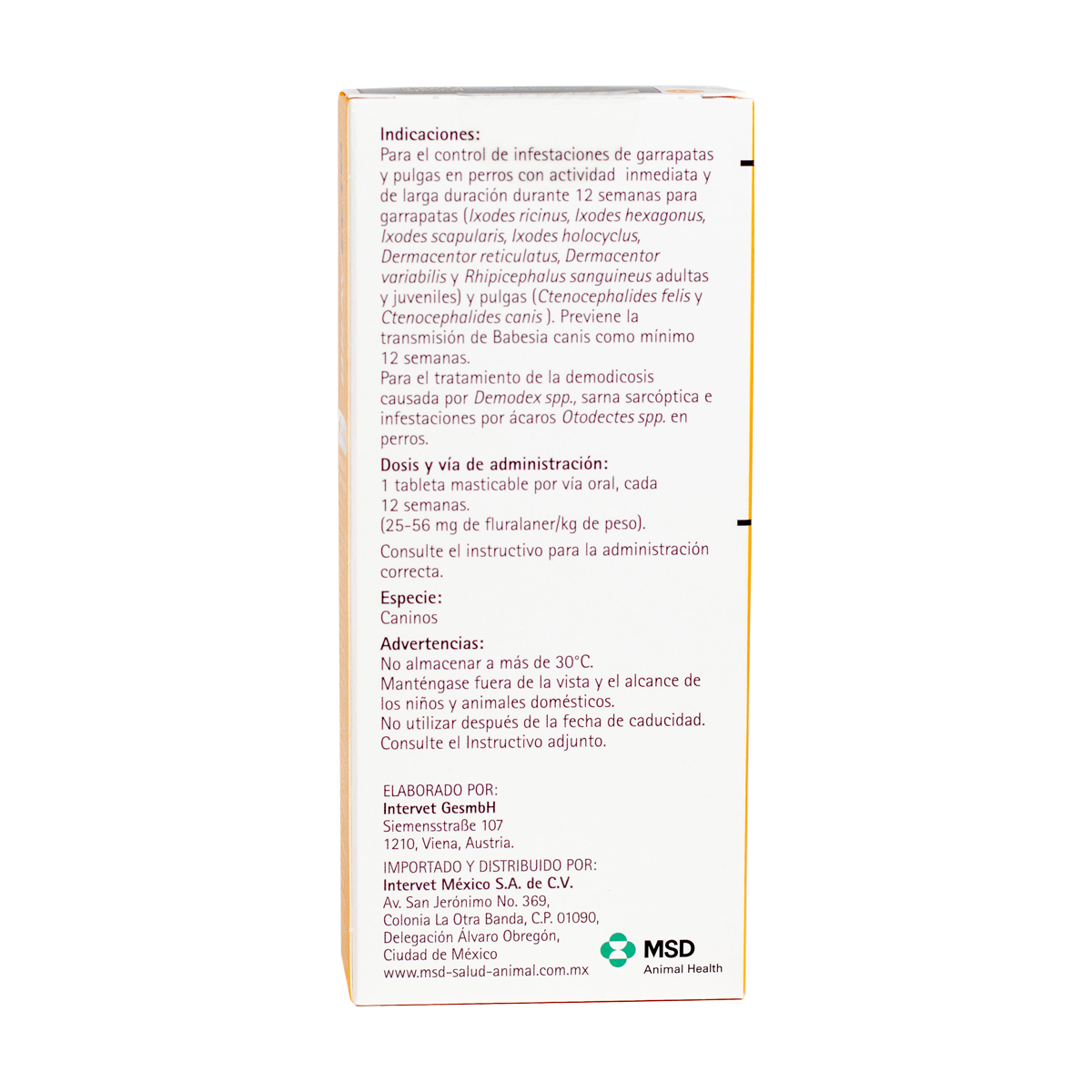 Bravecto 112.5 | Perros Mini (2–4.5 kg)