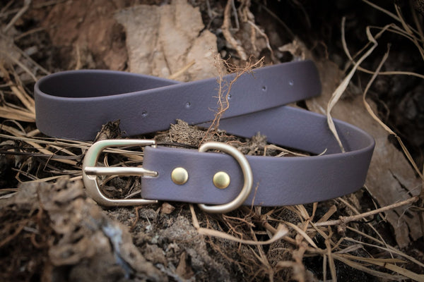 Collar de biothane marron
